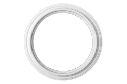 Ceiling rosette ring Ornament  80x80cm Plaster - OR1009