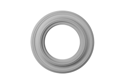 Ceiling rosette ring Ornament 54x54cm Plaster - OR1010