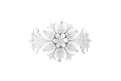 Ceiling rosette Ornament 112x76cm Plaster - OREC-R 103