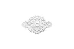 Ceiling rosette Ornament 86x55cm Plaster - ORR10