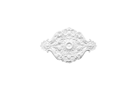 Ceiling rosette Ornament 86x55cm Plaster - ORR10 - Rosettes from 60cm