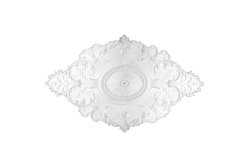 Ceiling rosette Ornament 181x110cm Plaster - ORR100