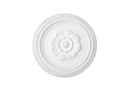 Ceiling rosette Ornament 38x38cm Plaster - ORR101 - Rosettes till 40cm