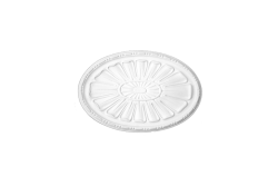 Ceiling rosette Ornament 55x37cm Plaster - ORR102