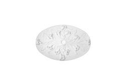 Ceiling rosette Ornament 89x60cm Plaster - ORR105A