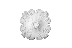 Ceiling rosette Ornament 62x62cm Plaster - ORR106
