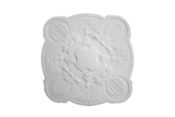 Ceiling rosette Ornament 88x88cm Plaster - ORR117