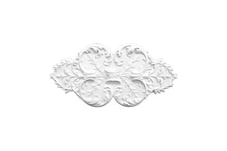 Ceiling rosette Ornament 116x58cm Plaster - ORR14 - Rosettes from 60cm