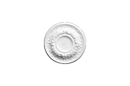 Ceiling rosette Ornament 19x19cm Plaster - ORR27 - Rosettes till 40cm