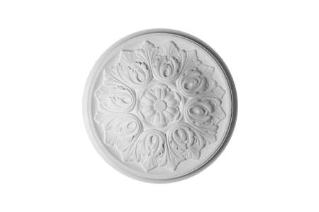 Ceiling rosette Ornament 33x33cm Plaster - ORR3 - Rosettes till 40cm