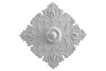 Ceiling rosette Ornament 170x170cm Plaster - ORR440 - Rosettes from 60cm