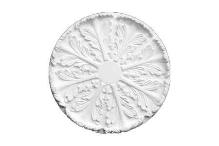 Ceiling rosette Ornament 44x44cm Plaster - ORR44A - Rosettes 40-60cm