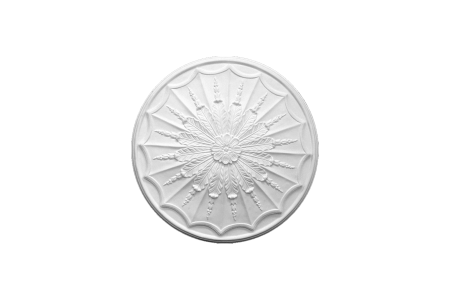 Ceiling rosette Ornament 69x69cm Plaster - ORR46 - Rosettes from 60cm