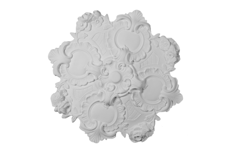 Ceiling rosette Ornament 46x46cm Plaster - ORR48 - Rosettes 40-60cm