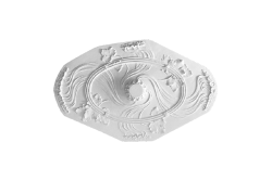 Ceiling rosette Ornament 99x60cm Plaster - ORR480