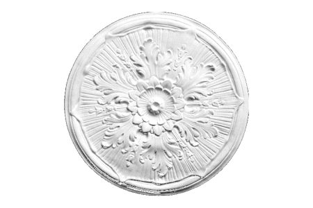 Ceiling rosette Ornament 47x47cm Plaster - ORR49 - Rosettes 40-60cm