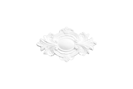 Ceiling rosette Ornament 46x26cm Plaster - ORR5 - Rosettes 40-60cm