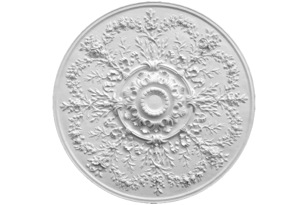 Ceiling rosette Ornament 96x96cm Plaster - ORR50 - Rosettes from 60cm