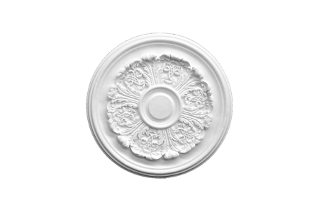 Ceiling rosette Ornament 68x68cm Plaster - ORR61 - Rosettes from 60cm