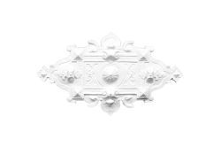 Ceiling rosette Ornament 80x45cm Plaster - ORR65