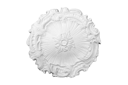 Ceiling rosette Ornament 44x44cm Plaster - ORR67