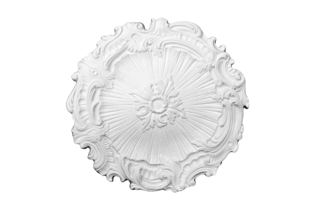 Ceiling rosette Ornament 44x44cm Plaster - ORR67 - Rosettes 40-60cm