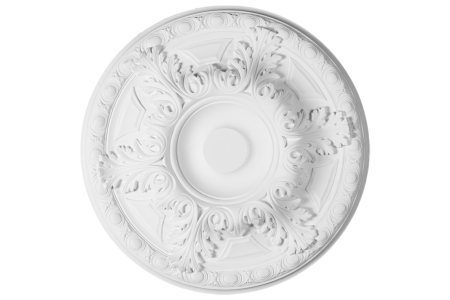 Ceiling rosette Ornament 49x49cm Plaster - ORR79 - Rosettes 40-60cm