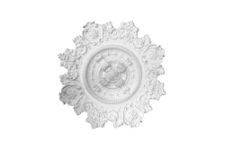 Ceiling rosette Ornament 115x115cm Plaster - ORR81+R1087