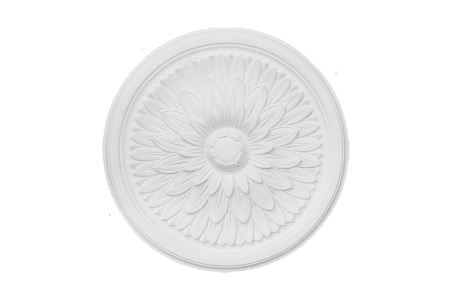 Ceiling rosette Ornament 42x42cm Plaster - ORR89 - Rosettes 40-60cm