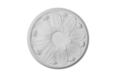 Ceiling rosette Ornament 42x42cm Plaster - ORR92 - Rosettes 40-60cm