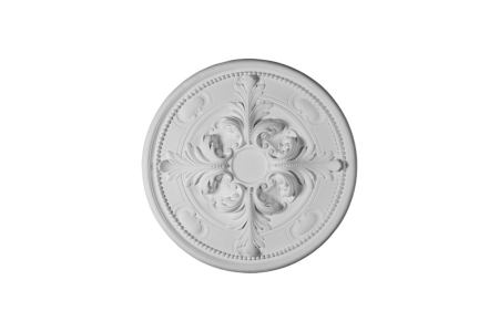 Ceiling rosette Ornament 61x61cm Plaster - ORR95 - Rosettes from 60cm