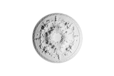 Ceiling rosette Ornament 63x63cm Plaster - ORR96 - Rosettes from 60cm