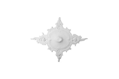 Ceiling rosette Ornament 98x77cm Plaster - ORR99 - Rosettes from 60cm