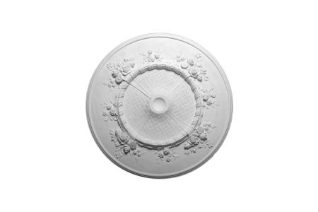 Ceiling rosette Ornament 65x65cm Plaster - ORRP11 - Rosettes from 60cm