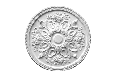 Ceiling rosette Ornament 83x83cm Plaster - ORRP14 - Rosettes from 60cm