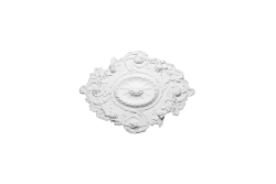 Ceiling rosette Ornament 85x61cm Plaster - ORRP21