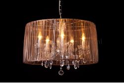 Organza golden brown - fabric only