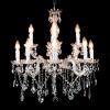 Crystal Chandelier Maria Theresa in chrome 12 lights - Ø60cm 