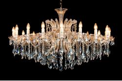 Crystal Chandelier Josephine 18 light Ø120cm/47.24 Inch (gold) Crystal Chandelier Josephine 18 light Ø120cm/47.24 Inch (gold)