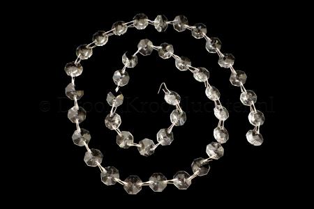 Meter Crystal Beads Octagon 14mm - Glass chandelier parts