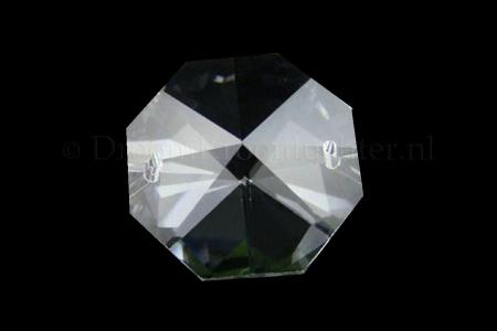 Glass Bead Octagon - Glass chandelier parts