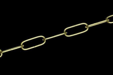 1 Meter Maria Theresa chain (gold) - Chains for chandeliers