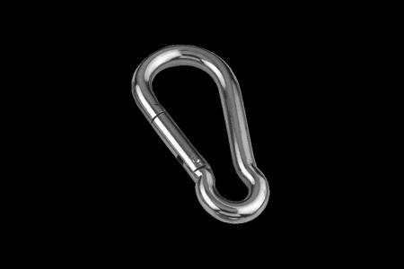 Carabiner Steel Chrome Autolocker - Fasteners