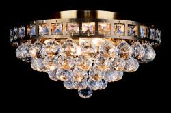 Ceiling light Amanda 4 light bronze crystal Ceiling light Amanda 4 light bronze crystal