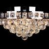 Ceiling light Amanda 4 light chrome crystal - Ø40cm