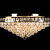 Ceiling light Amanda 8 light gold crystal - Ø60cm/23.6Inch