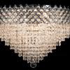 Ceiling lamp Amy 9 light (Crystal/Chrome) - Ø23.6 Inch