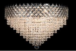 Ceiling lamp Amy 9 light (Crystal/Chrome) - Ø23.6 Inch Ceiling lamp Amy 9 light (Crystal/Chrome) - Ø23.6 Inch