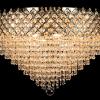 Ceiling lamp Amy 9 light (Crystal/Gold) - Ø23.6 Inch