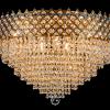 Ceiling lamp Amy 9 light (Crystal/Bronze) - Ø23.6 Inch